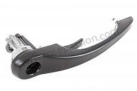 P73153 - Black exterior door handle without lock cylinder for Porsche 911 Classic • 1971 • 2.2e • Coupe • Manual gearbox, 5 speed