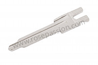 P16555 - Blank key for Porsche 964 / 911 Carrera 2/4 • 1991 • 964 carrera 4 • Coupe • Manual gearbox, 5 speed