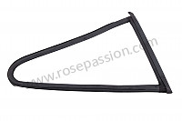 P16664 - Sealing frame for Porsche 911 Turbo / 911T / GT2 / 965 • 1978 • 3.3 turbo • Coupe • Manual gearbox, 4 speed