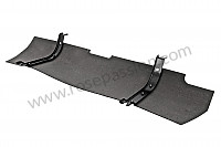 P155705 - Cardboard backed facing for front boot / heater facing for Porsche 911 Classic • 1973 • 2.4t • Targa • Automatic gearbox