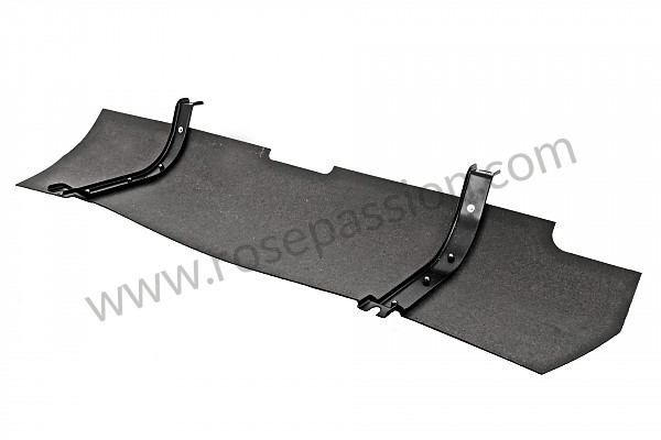 P155705 - Cardboard backed facing for front boot / heater facing for Porsche 911 Classic • 1969 • 2.0e • Coupe • Automatic gearbox
