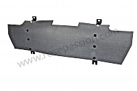 P155705 - Cardboard backed facing for front boot / heater facing for Porsche 911 G • 1975 • 2.7 • Targa • Automatic gearbox