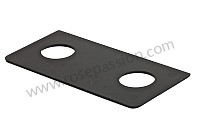 P16848 - Cache interrupteur climatiseur pour Porsche 