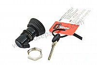 P287616 - Glove compartment lock for Porsche 964 / 911 Carrera 2/4 • 1990 • 964 carrera 2 • Cabrio • Automatic gearbox