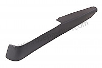 P252900 - Upper trim strip on rear seat side panels for Porsche 911 Classic • 1973 • 2.4s • Targa • Automatic gearbox