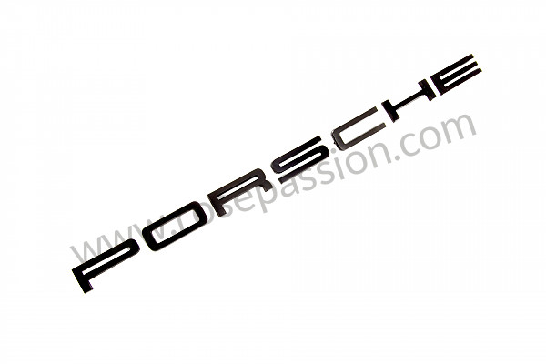 P17341 - Belettering p.o.r.s.c.h.e voor Porsche 911 Classic • 1973 • 2.4s • Coupe • Automatische versnellingsbak