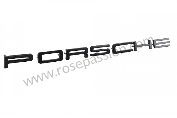 P17341 - Lettrage P.O.R.S.C.H.E pour Porsche 911 Classic • 1972 • 2.4e • Targa • Boite auto