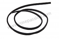 P17644 - Velvet strip for Porsche 911 Classic • 1973 • 2.4t • Coupe • Manual gearbox, 5 speed