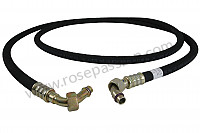P17819 - Hose line for Porsche 911 Turbo / 911T / GT2 / 965 • 1988 • 3.3 turbo • Coupe • Manual gearbox, 4 speed