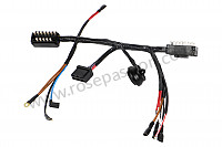 P18052 - Support plate cable harness with mechanical injection for Porsche 911 G • 1975 • 2.7 carrera • Targa • Manual gearbox, 4 speed