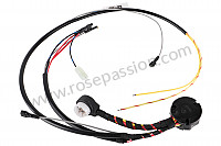 P18057 - Wiring harness for Porsche 911 Turbo / 911T / GT2 / 965 • 1979 • 3.3 turbo • Coupe • Manual gearbox, 4 speed