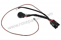 P18068 - Distress light switch cable harness for Porsche 911 G • 1976 • 2.7 • Targa • Manual gearbox, 5 speed