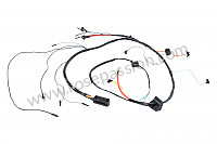 P292503 - Wiring harness engine for  generator v for Porsche 