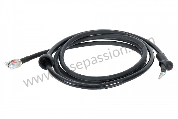 P18085 - Battery-starter cable for Porsche 911 Turbo / 911T / GT2 / 965 • 1979 • 3.3 turbo • Coupe • Manual gearbox, 4 speed