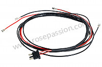 P18099 - Rear window heating cable harness with 2 heating positions for Porsche 911 G • 1976 • 2.7 • Targa • Manual gearbox, 5 speed