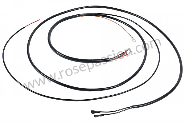 P18104 - Apertura del mazo de cables del techo para Porsche 911 G • 1975 • 2.7s • Coupe • Caja auto