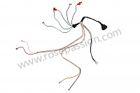 P18112 - Wiring harness for Porsche 911 Turbo / 911T / GT2 / 965 • 1981 • 3.3 turbo • Coupe • Manual gearbox, 4 speed