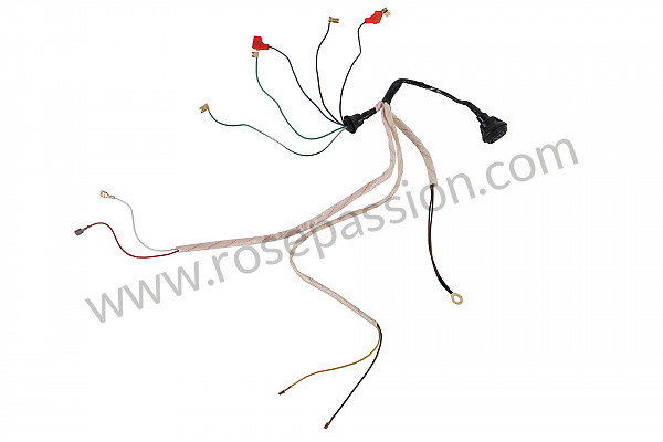 P18112 - Wiring harness for Porsche 911 Turbo / 911T / GT2 / 965 • 1981 • 3.3 turbo • Coupe • Manual gearbox, 4 speed