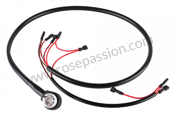 P1004288 - WINDOW REGULATOR CABLE HARNESS LEFT DOOR PANEL for Porsche 911 Classic • 1972 • 2.4e • Coupe • Automatic gearbox