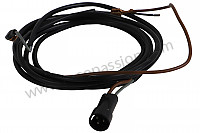 P18249 - Retro wire harness if only a left mirror for Porsche 911 Turbo / 911T / GT2 / 965 • 1984 • 3.3 turbo • Coupe • Manual gearbox, 4 speed