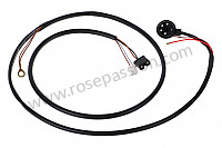 P18319 - Blower oil cooler wiring harness for Porsche 911 Turbo / 911T / GT2 / 965 • 1987 • 3.3 turbo • Targa • Manual gearbox, 4 speed