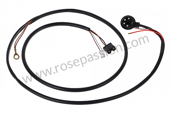 P18319 - Blower oil cooler wiring harness for Porsche 911 Turbo / 911T / GT2 / 965 • 1987 • 3.3 turbo • Targa • Manual gearbox, 4 speed
