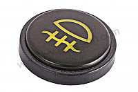 P18407 - Cap with symbol for Porsche 911 Turbo / 911T / GT2 / 965 • 1979 • 3.3 turbo • Coupe • Manual gearbox, 4 speed