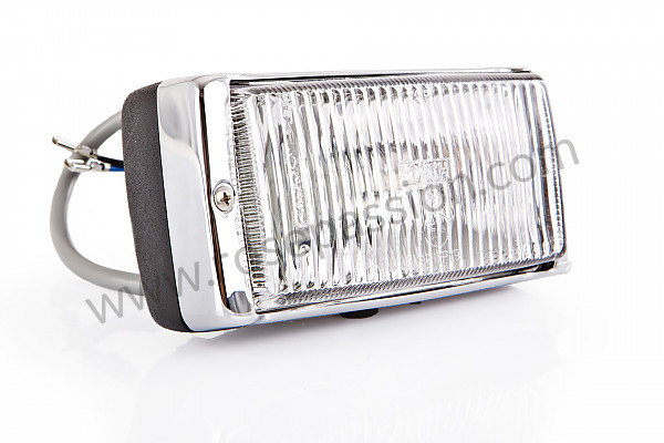 P222432 - Fog lamp, black and chrome plated / white glass for Porsche 911 G • 1975 • 2.7 • Targa • Manual gearbox, 5 speed