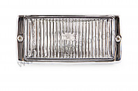 P222432 - Fog lamp, black and chrome plated / white glass for Porsche 911 G • 1976 • 2.7 • Coupe • Manual gearbox, 4 speed