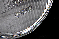 P18719 - Glace de phare H4 pour Porsche 911 Turbo / 911T / GT2 / 965 • 1988 • 3.3 turbo • Cabrio • Boite manuelle 4 vitesses