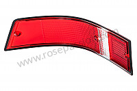 P18738 - Glace clignotant arrière rouge pour Porsche 911 Turbo / 911T / GT2 / 965 • 1978 • 3.3 turbo • Coupe • Boite manuelle 4 vitesses