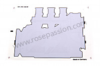 P116611 - Self-adhesive strip for engine 2.2 for Porsche 911 Classic • 1970 • 2.2s • Targa • Manual gearbox, 5 speed