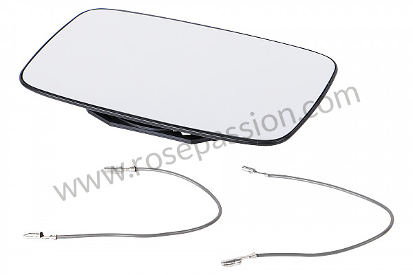 P18968 - Flat mirror glass (left or right side) 911 75-86 for Porsche 911 G • 1974 • 2.7 • Coupe • Manual gearbox, 5 speed