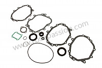 P19076 - Gasket set for Porsche 914 • 1975 • 914 / 4 1.8 injection • Manual gearbox, 5 speed