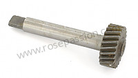 P19100 - Pinion for Porsche 914 • 1974 • 914 / 4 1.8 carbu • Manual gearbox, 5 speed