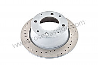 P120437 - Perforated rear brake disc for Porsche 914 • 1971 • 914 / 4 1.7 • Manual gearbox, 5 speed