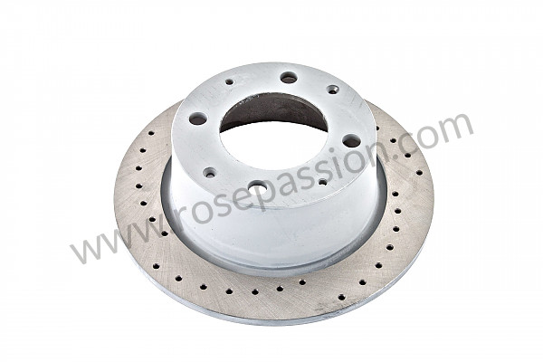 P120437 - Perforated rear brake disc for Porsche 914 • 1975 • 914 / 4 2.0 • Manual gearbox, 5 speed