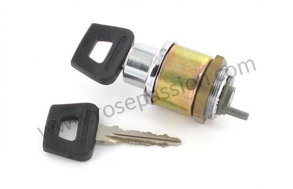 P19444 - Push-button lock for Porsche 914 • 1975 • 914 / 4 2.0 • Manual gearbox, 5 speed