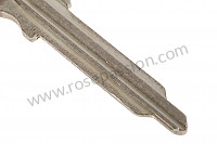 P19487 - Blank key for Porsche 914 • 1976 • 914 / 4 1.8 injection • Manual gearbox, 5 speed