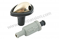 P111799 - Windscreen washer nozzle for Porsche 356B T6 • 1963 • 1600 (616 / 1 t6) • Coupe reutter b t6 • Manual gearbox, 4 speed