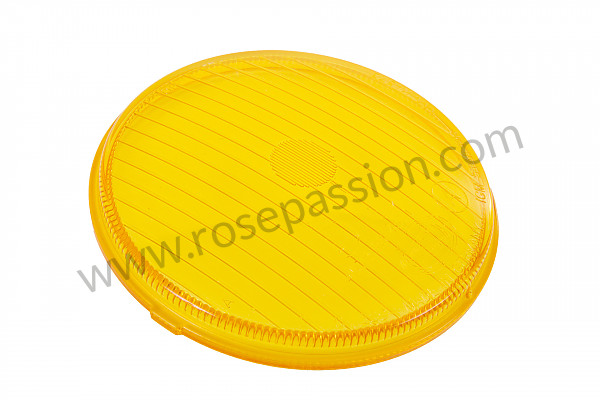 P247967 - Yellow round high intensity light glass for Porsche 911 Classic • 1965 • 2.0l • Coupe • Manual gearbox, 5 speed