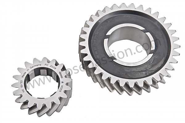 P19933 - Gear wheel pair for Porsche 911 Classic • 1972 • 2.4t • Coupe • Manual gearbox, 5 speed
