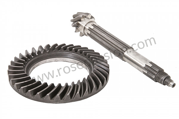 P244036 - Low ratio crown and pinion 8 / 35 for Porsche 