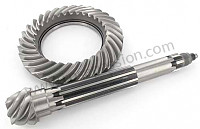 P106537 - Low ratio crown and pinion 7 / 31 for Porsche 