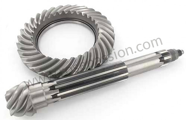 P106537 - Low ratio crown and pinion 7 / 31 for Porsche 