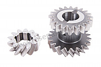 P19945 - Gear wheel pair for Porsche 911 G • 1974 • 2.7 • Coupe • Manual gearbox, 5 speed
