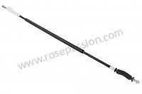 P7309 - Parking-brake cable for Porsche 924 • 1980 • 924 turbo • Coupe • Manual gearbox, 5 speed