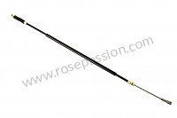 P7309 - Parking-brake cable for Porsche 924 • 1984 • 924 turbo • Coupe • Manual gearbox, 5 speed