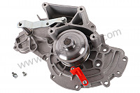 P21544 - Water pump for Porsche 928 • 1987 • 928 s4 • Coupe • Manual gearbox, 5 speed