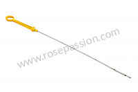 P21614 - Oil level dipstick for Porsche 928 • 1990 • 928 gt • Coupe • Manual gearbox, 5 speed